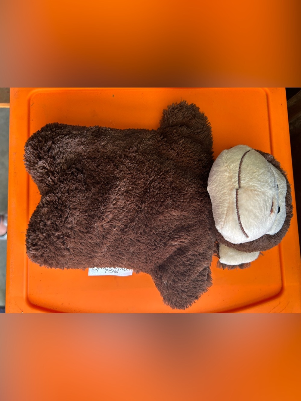 Plush Brown Monkey Heating Cooling Buddy - Cozy Bath Accessory-Lavender relax